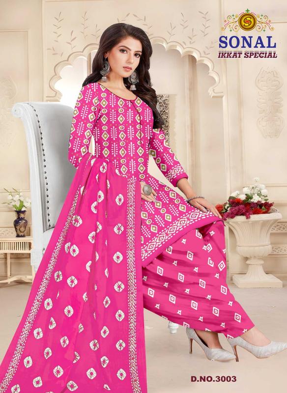 Sonal ikkat special vol 3 dress material wholesale price